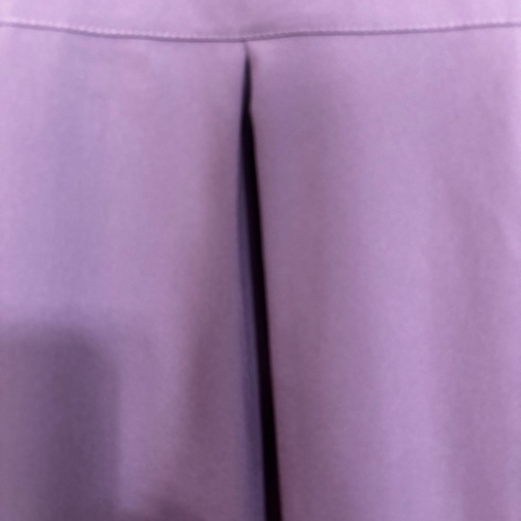 Modern Ambition Women’s XL Purple Button-Up Shirt Recycled Fabric Hidden Buttons - Picture 8 of 12